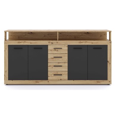 Комод Mebel Elit BLAGO Дуб артизан W.LUNA/DA/CZ/KOM4D4S фото - 3