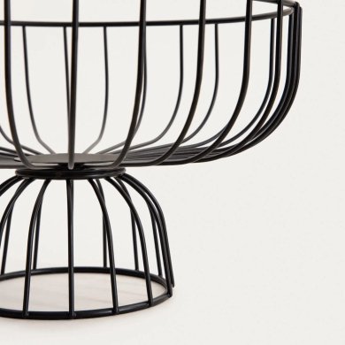 Сервировочная корзина Homla WARDON 28 см Черный 243487 фото - 2