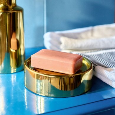 Мыльница Homla MEXEN 12х3 см Золотой - 6 Мыльница Homla MEXEN 12х3 см Золотой 233243 фото - 6