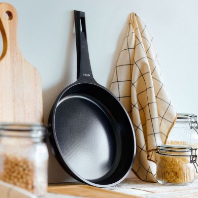 Сковорода Homla TRISTAN 28 см Чорний - 5 Сковорода Homla TRISTAN 28 см Чорний 228882 фото - 5