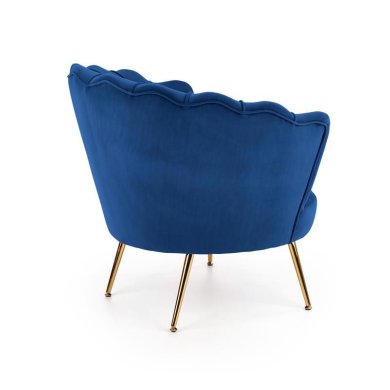 Крісло м'яке Halmar Amorinito Синій - 2 Крісло м'яке Halmar Amorinito Синій V-CH-AMORINITO-FOT-GRANATOWY фото - 2