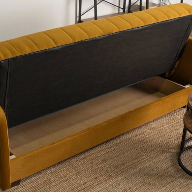 Розкладний диван Mebel Elit PORTO Гірчичний - 9 Розкладний диван Mebel Elit PORTO Гірчичний PPHUE.PIEER/KRONOS1/WER фото - 9