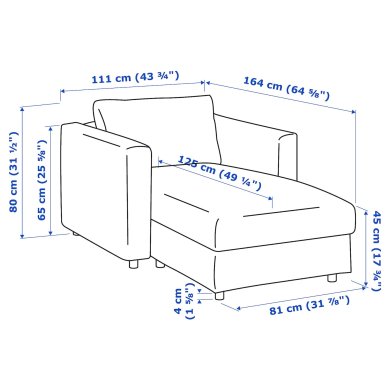 IKEA VIMLE (ИКЕА ВИМЛЕ) 49306792 фото - 8