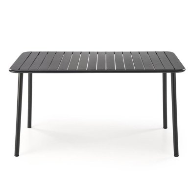 Садовый стол Halmar BOSCO 2 Черный - 2 Садовый стол Halmar BOSCO 2 Черный V-CH-BOSCO-ST-CZARNY фото - 2