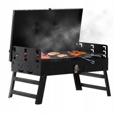 Складной угольный гриль Garden Line BBQ4841 Черный BBQ4841 фото - 2