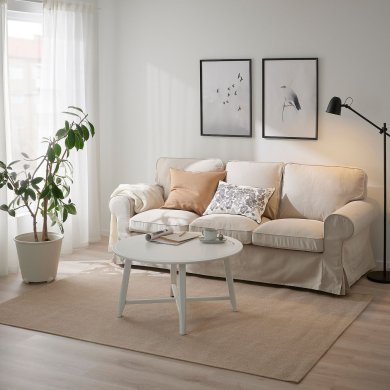 IKEA Ковер VODSKOV 170x240 см Бежевый (ИКЕА ВОДСКОВ) 40512386 фото - 2