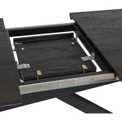 Розкладний обідній стіл Mebel Elit HAMILTON Чорний - 5 Розкладний обідній стіл Mebel Elit HAMILTON Чорний ME.HAMILTON/CZ/S фото - 5