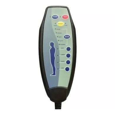 Кресло мягкое раскладное массажное с реклайнером Signal SOLON M Brego Темно-серый SOLONMBRCSZ18 фото - 6