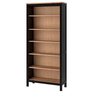 IKEA Стелаж HEMNES Чорний (ИКЕА ХЕМНЭС) 20452294
