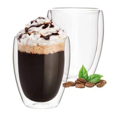 Набор стаканов с двойными стенками Homla CEMBRA 0,35 л | Прозрачный - 3 Набор стаканов с двойными стенками Homla CEMBRA 0,35 л | Прозрачный 157087 фото - 3