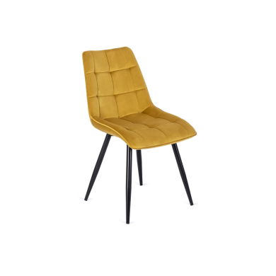 Обідній комплект меблів Mebel Elit HARRY RIO | Дуб крафт / Чорний / Гірчичний HARRY/DC/CZ/S/RIO/CU/V/Z4/K фото - 6