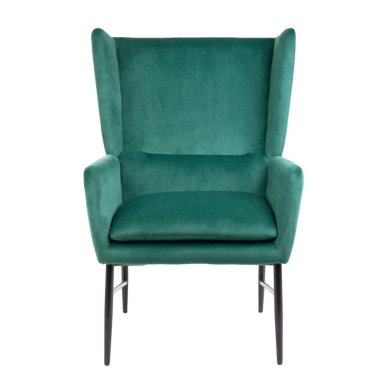 Крісло м'яке Homla VINDER Зелений 218199 фото - 2