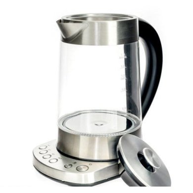 Електрочайник Duka Boje 1,7л | Прозорий/Сріблястий 1214717 фото - 4