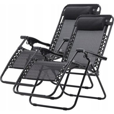 Комплект складной садовой мебели Garden Line COMBO SET Черный LEZ7550 фото - 5