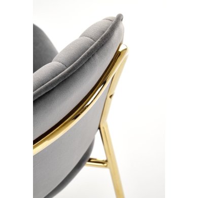 Обідній стілець Halmar K499 Попелястий V-CH-K/499-KR-POPIELATY фото - 9