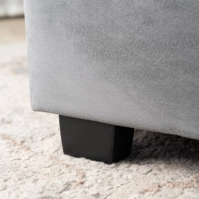 Ліжко Mebel Elit APOLLO Welur 160x200 см Сірий - 8 Ліжко Mebel Elit APOLLO Welur 160x200 см Сірий ME.APOLLO/160/CP/V/LOZ фото - 8