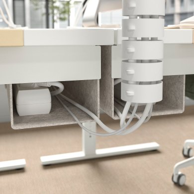 IKEA Письменный стол MITTZON Береза (ИКЕА МИЦОН) 29528039 фото - 7