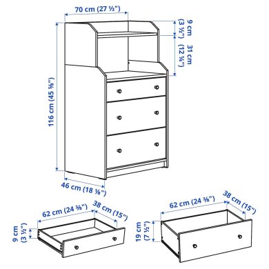 IKEA HAUGA (ИКЕА ХАУГА) 50402641 фото - 15