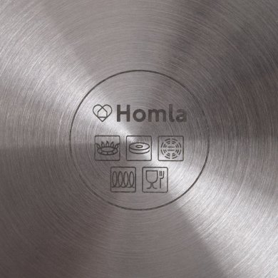 Набор каструль с быстросъёмной ручкой Homla EATALY 3 шт Серебристый - 4 Набор каструль с быстросъёмной ручкой Homla EATALY 3 шт Серебристый 236686 фото - 4