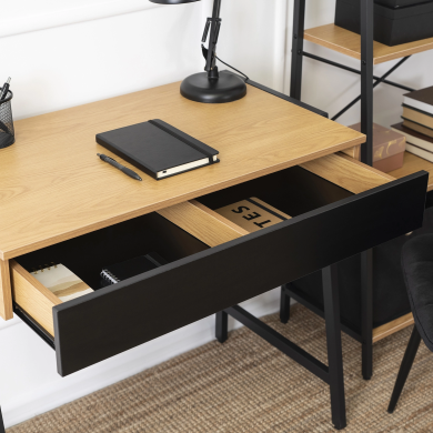 Письмовий стіл Mebel Elit MORI Чорний - 7 Письмовий стіл Mebel Elit MORI Чорний ME.MORI/D/CZ/B фото - 7