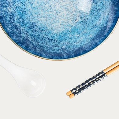 Набір посуду для рамена Homla SALADO 4 шт Принт 234629 фото - 3