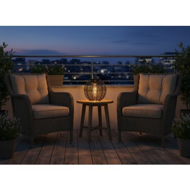 Декоративний світильник на сонячній батареї Garden Line LAP6044 Чорний LAP6044 фото - 3