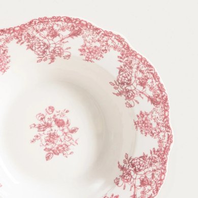 Глубокая тарелка Homla LOURRY 22 см Красный 242167 фото - 3