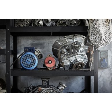 Стеллаж BROR Черный - 2 IKEA Стеллаж BROR Черный (ИКЕА BROR) 09471741 фото - 2