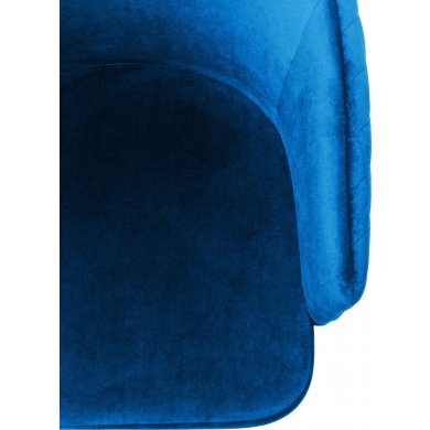 Обеденный стул Signal Astor Velvet Синий ASTORVCGR фото - 8