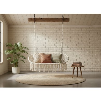 Подвесное кресло Garden Line HAM5146 Бежевый HAM5146 фото - 3