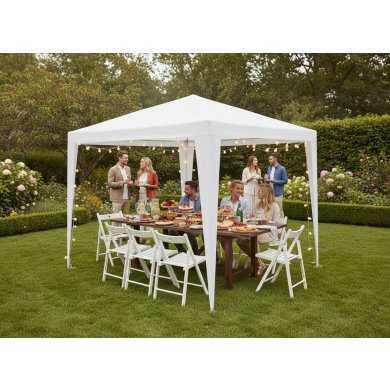 Садова альтанка Garden Line 3x3 м Білий TUN5774 фото - 5