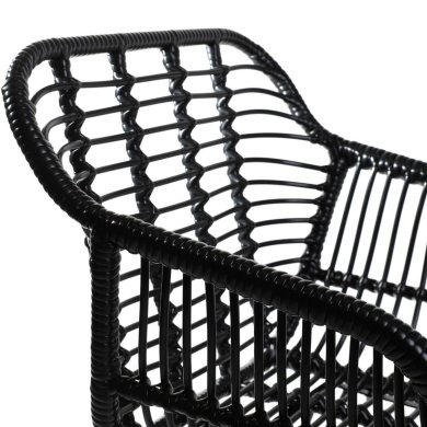 Садовое кресло Homla JARDIN Черный 200093 фото - 5