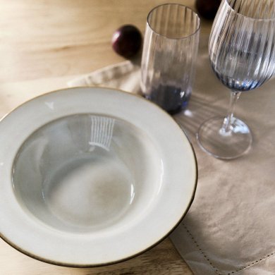 Глибока тарілка Homla DUNES 27 см Кремовий 222362 фото - 7