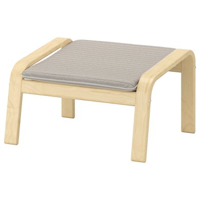 IKEA Подставка для ног POANG Светло-бежевый (ИКЕА ПОАНГ) 69244661