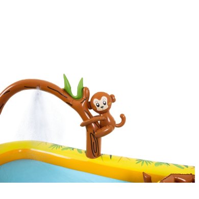 Надувной детский бассейн Bestway 51223 SAFARI 214x167x85 см Желтый JIL51223 фото - 6