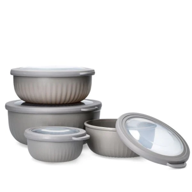 Набор контейнеров с крышками Homla EASY COOK 4 шт. | Серая 200052 фото - 2