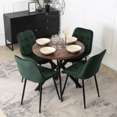 Раскладной обеденный стол Mebel Elit DORIAN Дуб рустик - 8 Раскладной обеденный стол Mebel Elit DORIAN Дуб рустик ME.DORIAN/DRU/CZ/S фото - 8