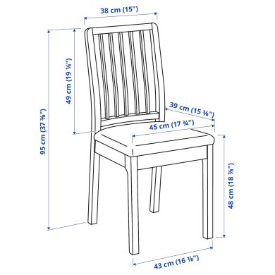 IKEA LANEBERG / EKEDALEN (ИКЕА ЛАНЕБЕРГ/ЭКЕДАЛЕН) 09482706 фото - 2