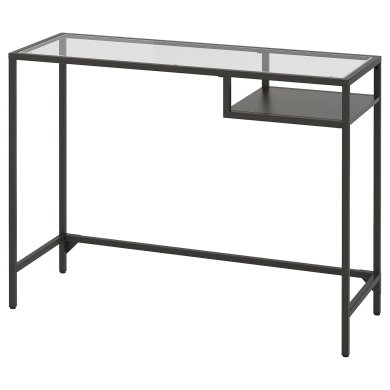 IKEA Письменный стол VITTSJO Черный (ИКЕА ВИТШО) 80221352