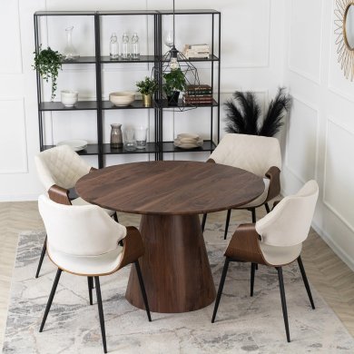 Обеденный стол Mebel Elit EMILI Орех - 6 Обеденный стол Mebel Elit EMILI Орех ME.EMILI/O/O/S фото - 6