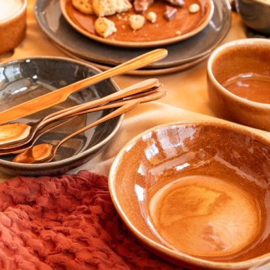 Миска Homla MYSTIC 19 см | Янтарный 218736 фото - 5