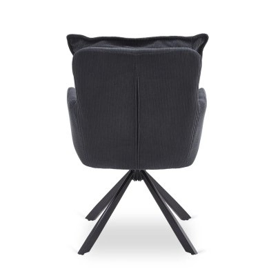 Обеденный стул поворотный Mebel Elit CITY Velvet Черный ME.CITY/CZ/SZTR/K фото - 4