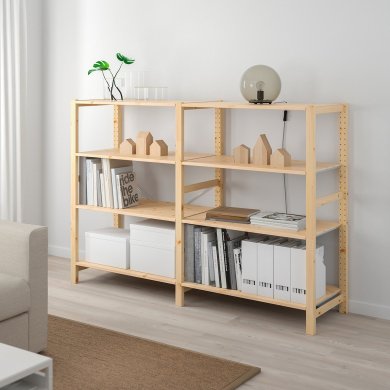 IKEA Стеллаж IVAR Дерево (ИКЕА ИВАР) 09407057 фото - 4