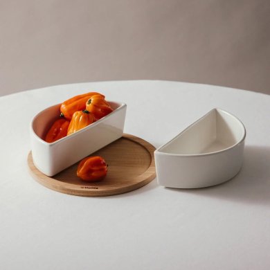 Сервировочный набор Homla FINCAN 20,5 см Белый 229333 фото - 8