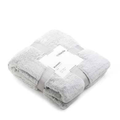 Плед Homla NEW CLUMSY 150x200 см Сірий - 8 Плед Homla NEW CLUMSY 150x200 см Сірий 200734 фото - 8