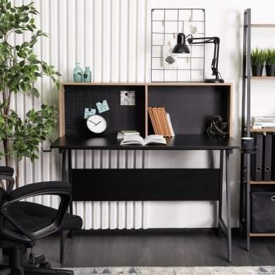 Компьютерный стол Mebel Elit ICE Дуб сонома - 5 Компьютерный стол Mebel Elit ICE Дуб сонома ME.ICE/DS/CZ/B фото - 5