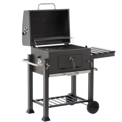 Вугільний гриль з чавунною решіткою Garden Line BBQ5320 Сірий BBQ5320 фото - 2