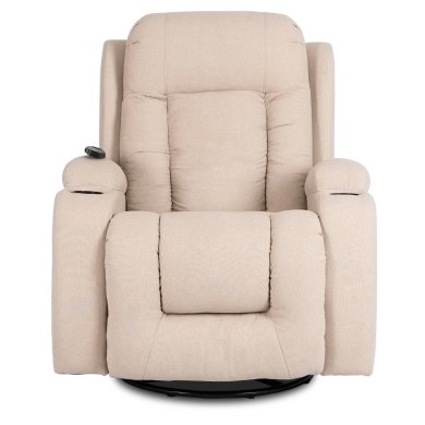 Кресло мягкое раскладное массажное с реклайнером Mebel Elit BOX 2 Бежевый - 3 Кресло мягкое раскладное массажное с реклайнером Mebel Elit BOX 2 Бежевый ME.BOX2/BZ/T/FW фото - 3