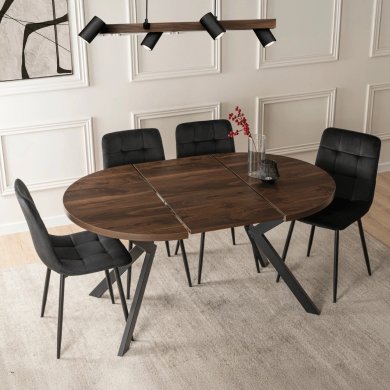 Розкладний обідній стіл Mebel Elit LUKAS Горіх ME.LUKAS/O/CZ/S фото - 8