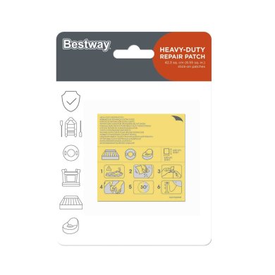 Ремкомплект для басейну Bestway Прозорий BES62068